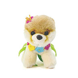 GUND Itty Bitty Boo Hula Plush Stuffed Dog, 5", Multicolor