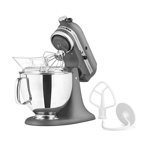 KitchenAid KSM150PSGR Artisan Series 5-Qt. Stand Mixer with Pouring Shield - Imperial Grey