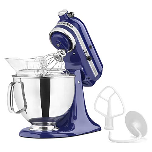 KitchenAid KSM150PSBW Artisan Series 5-Qt. Stand Mixer with Pouring Shield - Blue Willow
