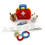 Baby GUND My Lil Vet Kit Plush Playset 8", 5-Pieces, Multicolor