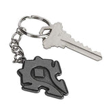 JINX World of Warcraft Horde Metal Key Chain, Metallic, One Size