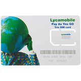 Lycamobile Triple Punch Standard, Micro and Nano All in One SIM Card