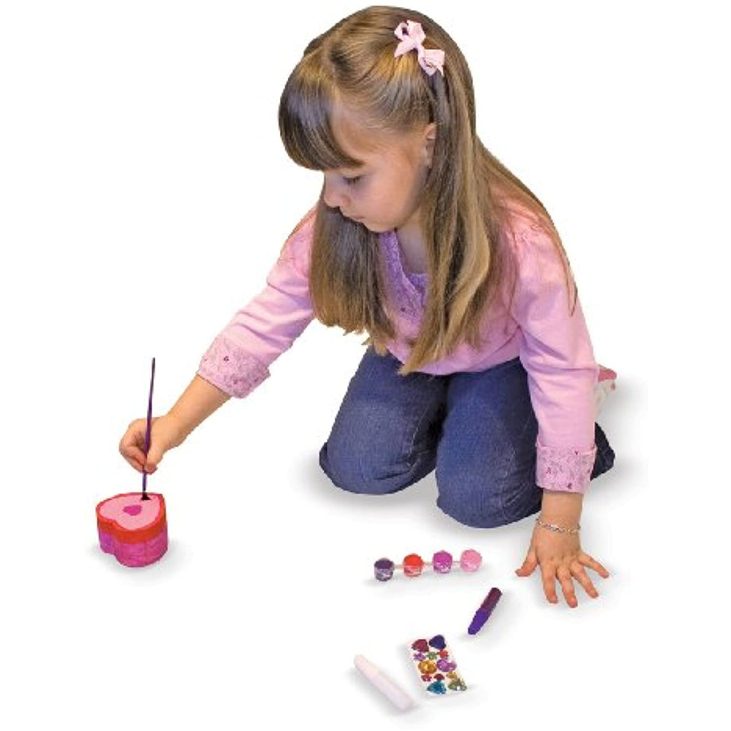 Melissa & Doug Design Your Own Heart Chest 2-Pack
