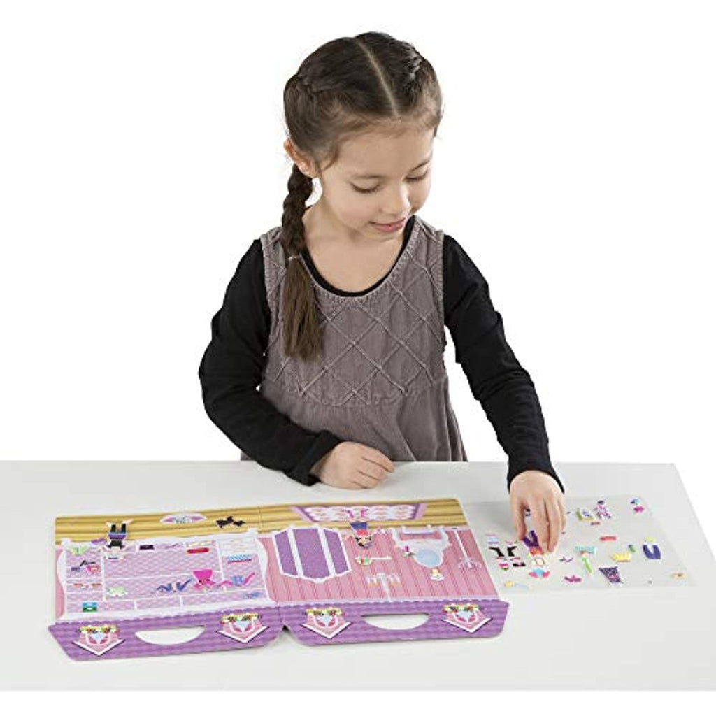 Melissa & Doug Puffy Sticker Set 4-Pack - Fairy/Dress-Up/Mermaid/Day of Glamour