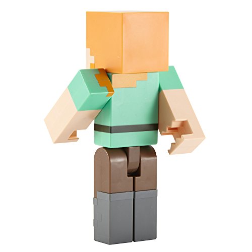 Mattel FLC72 Minecraft Alex Action Figure Large Scale, 8.5"