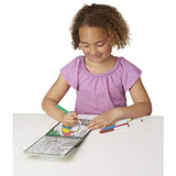 Melissa & Doug On The Go Stained Glass Fairy Tale/Animals Coloring Pad (2 Pack)