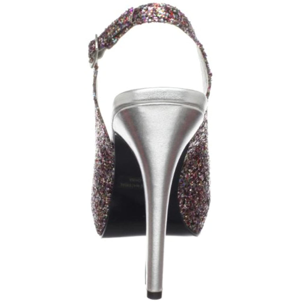 Touch Ups Women's Cinnamon Platform Sandal,Multi Glitter,6.5 M US