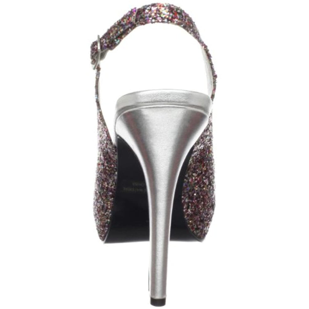 Touch Ups Women's Cinnamon Platform Sandal,Multi Glitter,7 M US