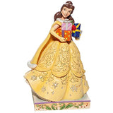Enesco Disney Traditions By Jim Shore Christmas Belle Figurine