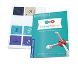 Happy Atoms Magnetic Molecular Modeling Introductory Set | Intro To Atoms, Molecules, Bonding, Chemistry | Create 508 Molecules | 73 Activities | Plus Free Educational App For Ios, Android, Kindle
