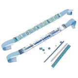 Melissa & Doug Rhinestone Headbands Set: Press-On Craft Kit Series & 1 Scratch Art Mini-Pad Bundle (09245)