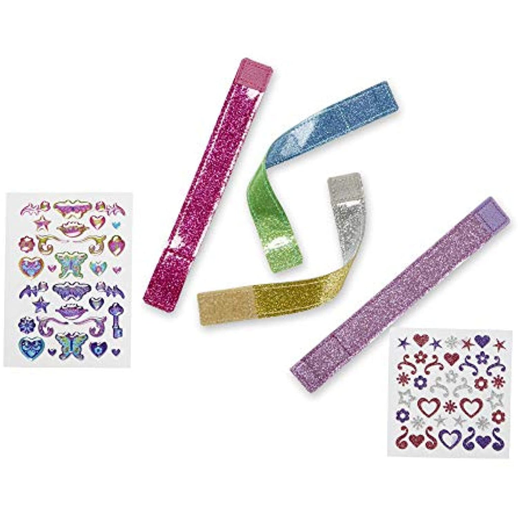 Melissa & Doug Girl's DYO Accessories Bundle - Bracelets, Headbands and Bangles