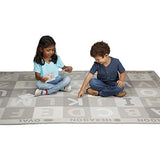 Melissa & Doug Jumbo ABC-123 Rug – Neutral