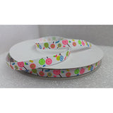 Polyester Grosgrain Ribbon for Decorations, Hairbows & Gift Wrap by Yame Home (3/8-in by 5-yds, Assorted Candies)