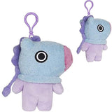 GUND LINE Friends BT21 MANG Backpack Clip Plush, 4"