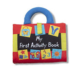 Melissa & Doug KS Kids My First Activity Book 8-Page Soft Book for Babies & Toddlers