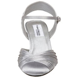 Dyeables Women's Alexis  Sandal,Silver,7 W US