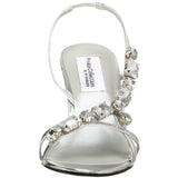 Dyeables Women's Cheryl Sandal,Silver,7.5 M