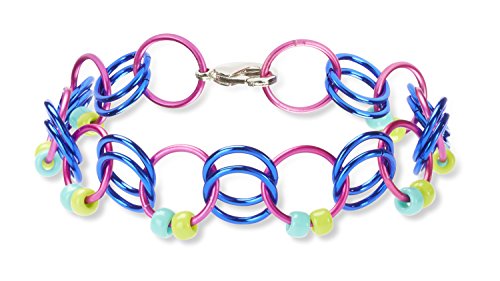 Melissa & Doug Jewelry Made Easy Set of 2 - Mixed Metal Earrings, Necklaces, and Bracelets and Color Link Bracelets