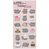Pusheen GUND Notebook, Pencil Topper, Accessory Case and Food Sticker Bundle