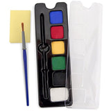 Melissa & Doug Face Coloring: On-the-Go Craft Activity Set + FREE Scratch Art Mini-Pad Bundle [94399]