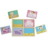 Melissa & Doug Natural Play Wooden Puzzle: Little Princesses