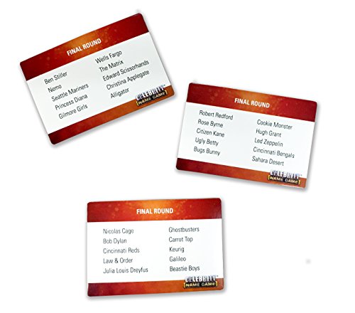 Celebrity Name Game