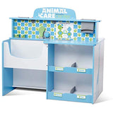 Melissa & Doug Animal Care Veterinarian & Groomer Wooden Activity Center (Best for 3, 4, 5 Year Olds and Up) & Examine & Treat Pet Vet Play Set (Kids Toy Best for 3, 4, 5 Year Olds and Up)