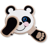 Peek-a-Boo Panda: First Play Series + FREE Melissa & Doug Scratch Art Mini-Pad Bundle [40310]