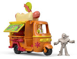 Fisher-Price Imaginext Scooby-Doo Shaggy & Hot Dog Cart,Multi Color