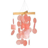 Woodstock Chimes C135 Asli Arts Collection Mini Capiz Chime, Coral