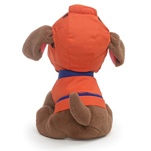 GUND Paw Patrol Zuma in Uniform Plush Stuffed Animal Dog, Orange, 9"