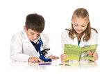 Thames & Kosmos Kids First Microscope & Biology Lab | Science Kit | 144X to 750X Magnification | 32 Page Color Manual | Includes Slides, Specimens & Tools | Academic's Choice Brain Toy Award Winner