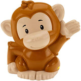 Bundle of 2 |Fisher-Price Little People Single Animal (Monkey + Lion)