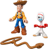 Fisher-Price Disney Pixar Toy Story 4 4, Woody & Forky GBG90
