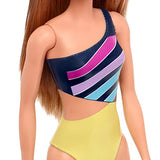 Barbie Doll, Blonde, Wearing Swimsuit, for Kids 3 to 7 Years Old