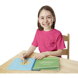 Melissa & Doug On the Go Scratch Art Activity Books Set - Fairy Tales, Favorite Things, Safari Animals