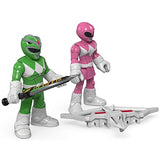 Fisher-Price Imaginext Power Rangers Green Ranger & Pink Ranger