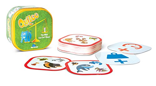 Blue Orange Games Quizoo Animal Quiz Card Game for Kids