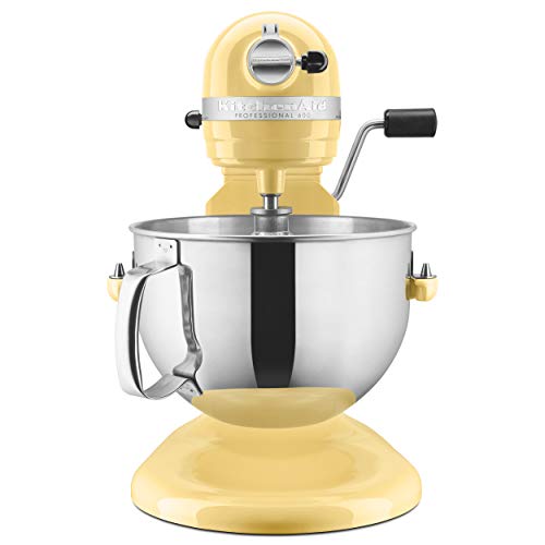 KitchenAid KP26M1XMY 6 Qt. Professional 600 Series Bowl-Lift Stand Mixer - Majestic Yellow