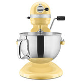 KitchenAid KP26M1XMY 6 Qt. Professional 600 Series Bowl-Lift Stand Mixer - Majestic Yellow