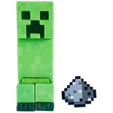 Minecraft Creeper 3.25" Scale Scale Video Game Authentic Action Figure with Accessory and Craft-a-Block