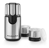 KitchenAid BCG211OB Blade Coffee and Spice Grinder Combo Pack - Onyx Black