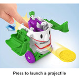 Imaginext Head Shifters The Joker Figure and Laff Mobile Transforming Vehicle