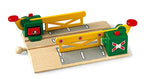 BRIO World - 33750 Magnetic Action Crossing | Toy Train Accessory for Kids Ages 3 and Up