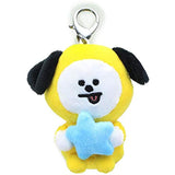 GUND LINE Friends BT21 CHIMMY Backpack Clip Plush, 4"