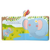 Melissa & Doug Children's Book - Hugs (Board Book with 5 Play Tags to Tuck into Pockets)