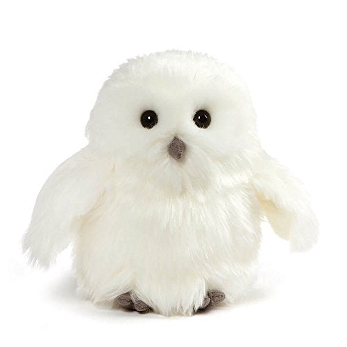 GUND Ophelia Snowy Owl Stuffed Animal Plush, White, 7"