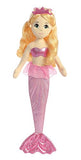 Aurora World Sea Sparkles Mermaid Plush, Topaz