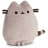 GUND Pusheen Squisheen Pet Pose Plush Stuffed Animal Cat, Gray, 6"